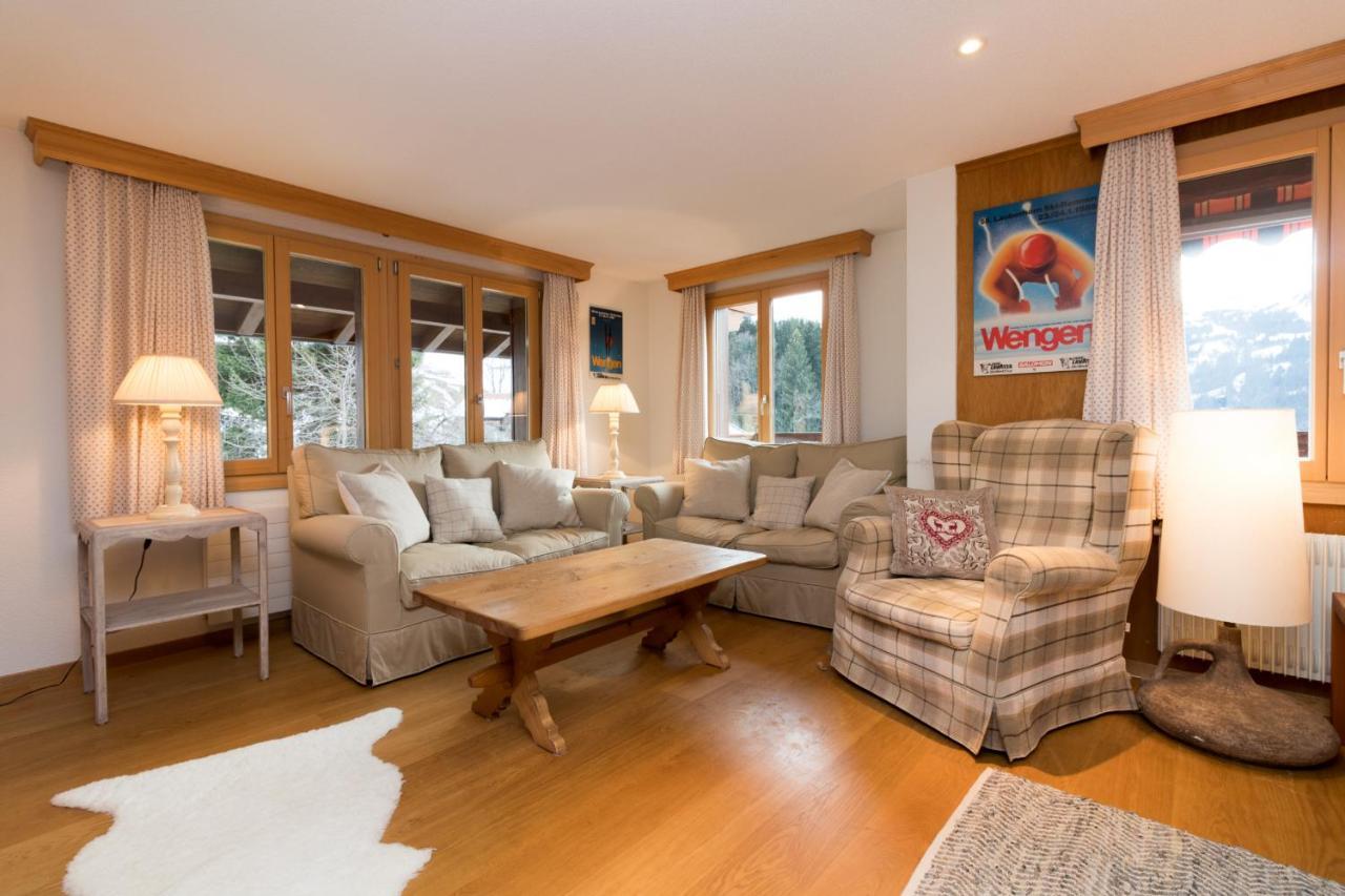 Chalet Eigersunne 2 Wengen Eksteriør billede