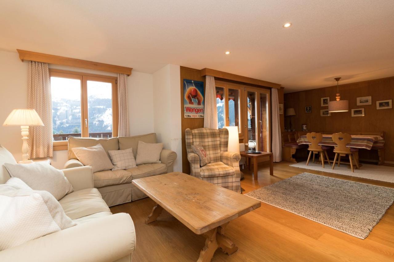 Chalet Eigersunne 2 Wengen Eksteriør billede