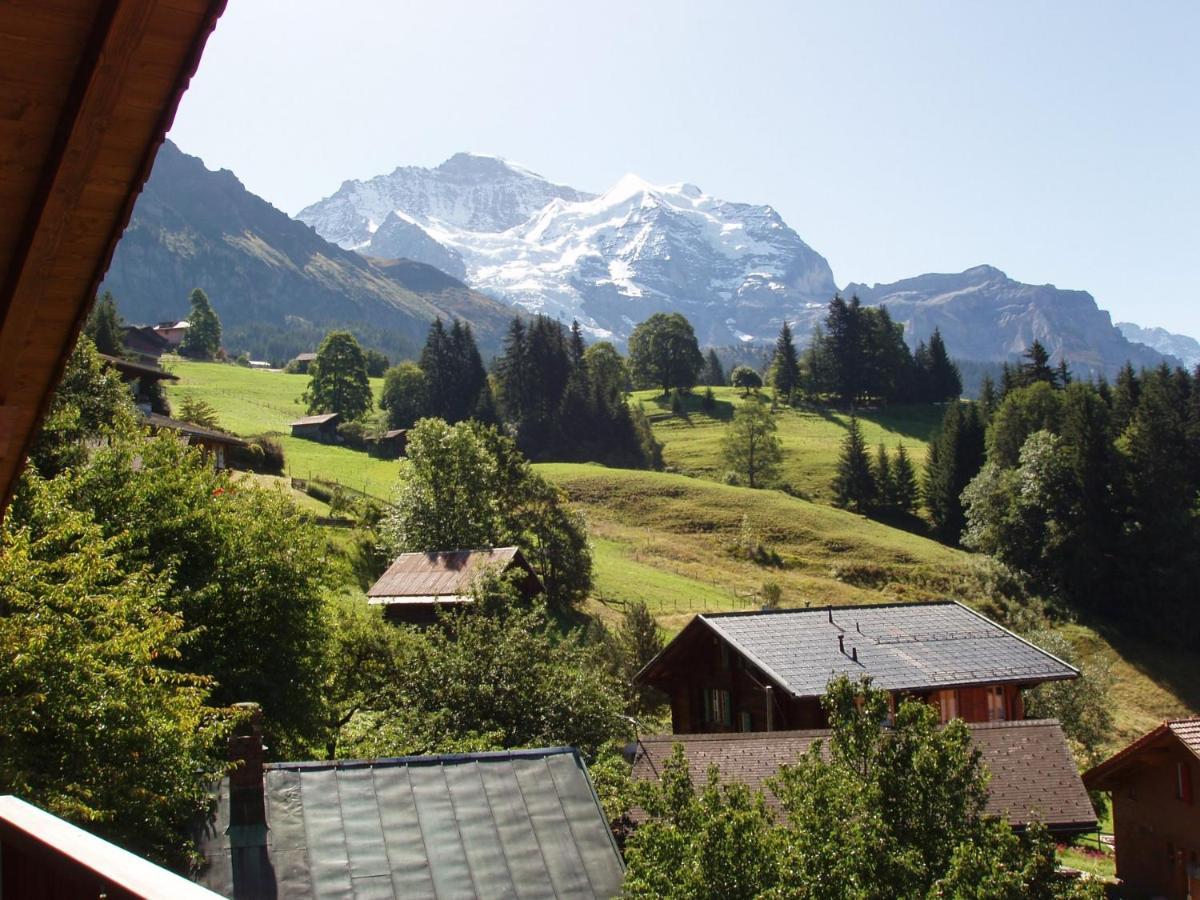 Chalet Eigersunne 2 Wengen Eksteriør billede