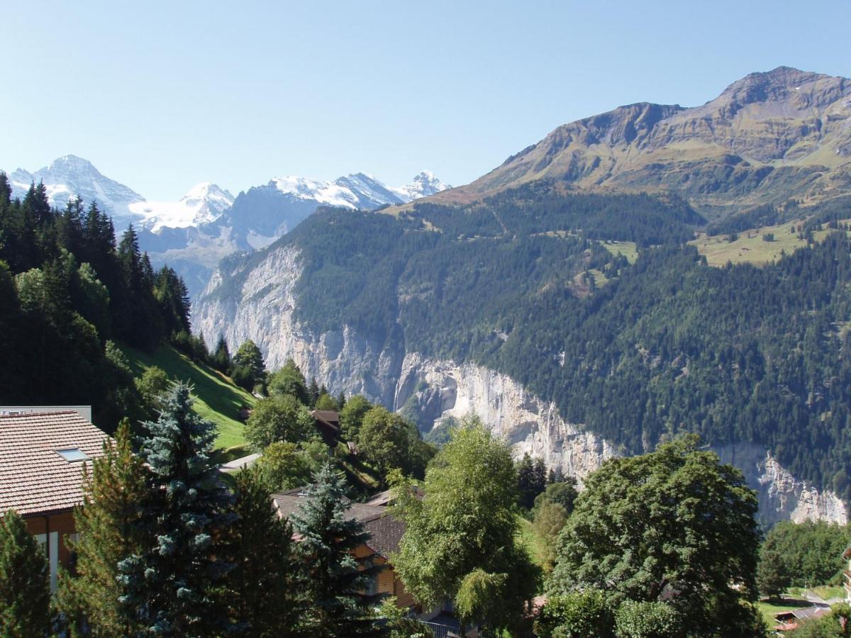 Chalet Eigersunne 2 Wengen Eksteriør billede