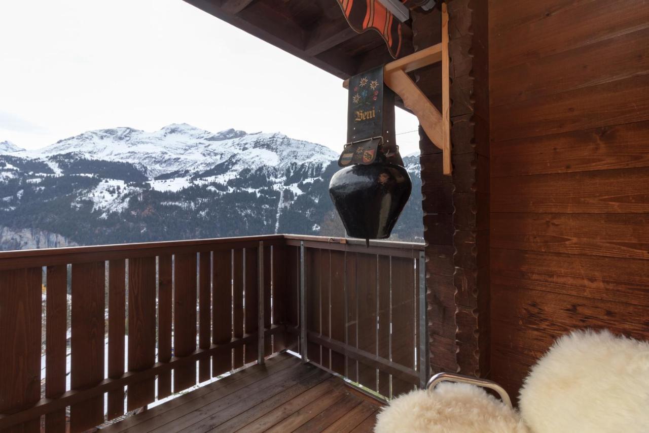 Chalet Eigersunne 2 Wengen Eksteriør billede