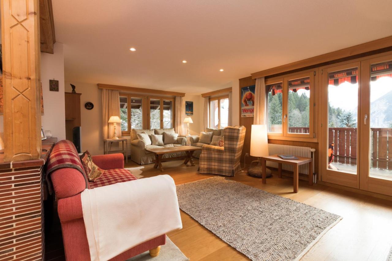 Chalet Eigersunne 2 Wengen Eksteriør billede